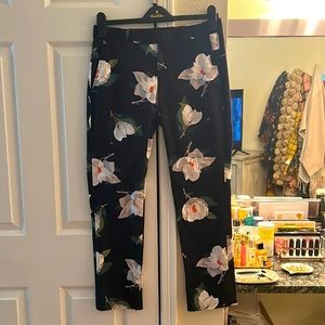 Banana Republic Floral Ankle Pants